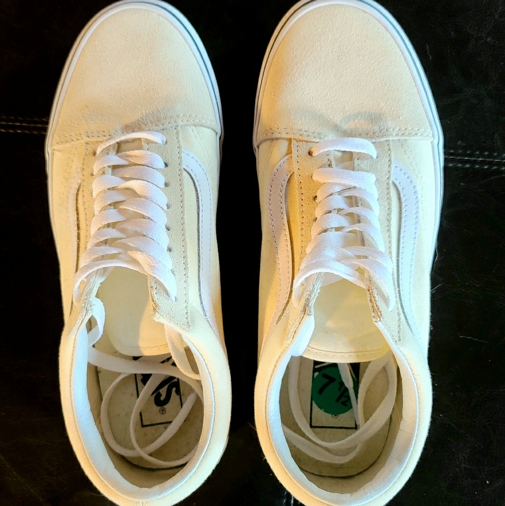 Vans old skool vintage cream